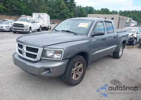 2010 Dodge Dakota Bighorn/Lonestar из США, поврежденный, VIN 1D7CW3GK7AS221188